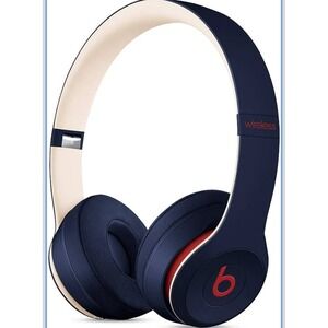 Beats Solo3 Wireless On-Ear Headphones Club Navy Decade Collection